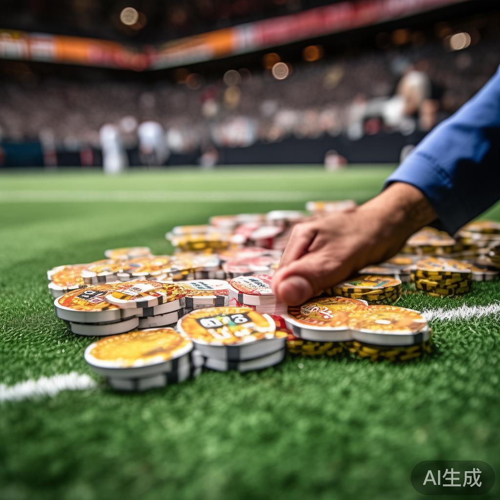 在传统的单式投注中，选择一组结果投注，获胜几率虽然